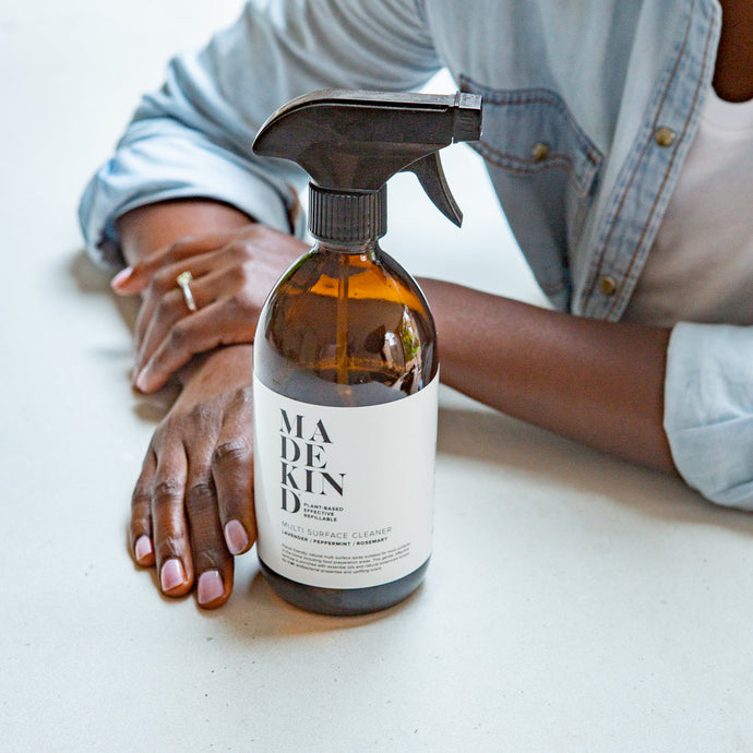 Why we chose glass for our MadeKind Natural Cleaning Products