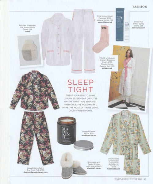 MadeKind featured in Wildflower Magazine - Winter 2023 issue