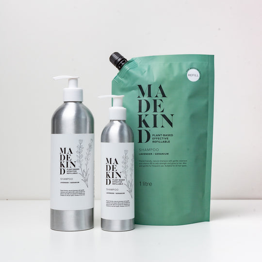 Photo of MadeKind shampoo in Lavender & Geranium