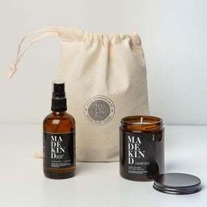 Aromatherapy Candle & Room Mist in Gift Bag