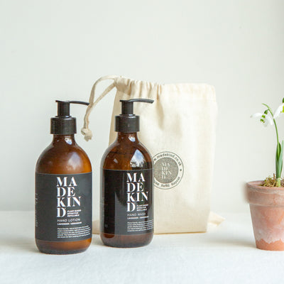 Natural Hand Wash & Hand Lotion in Gift Bag