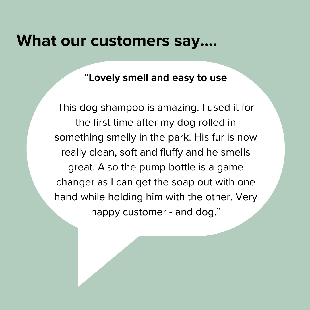 Natural Dog Shampoo - Deoderizing & Nourishing 250ml
