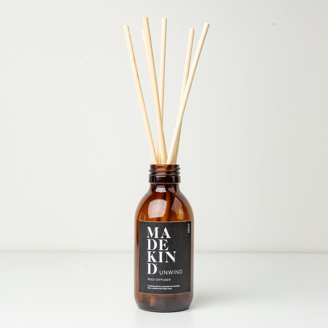 Photo of the MadeKind Unwind Reed Diffuser 