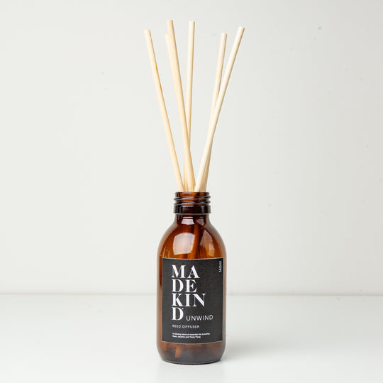 Photo of the MadeKind Unwind Reed Diffuser 