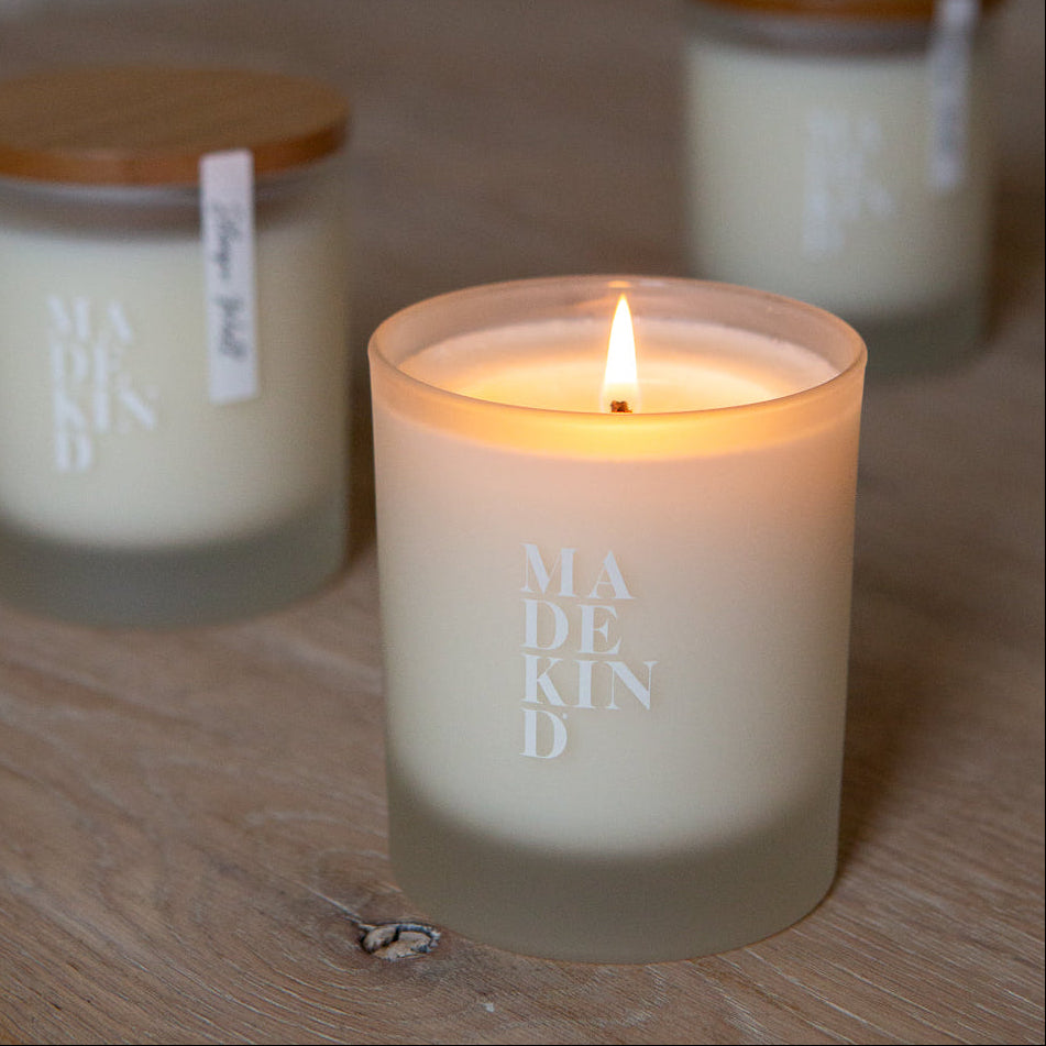 MadeKind aromatherapy 'sleep well' candle blended to enhance a good nights sleep