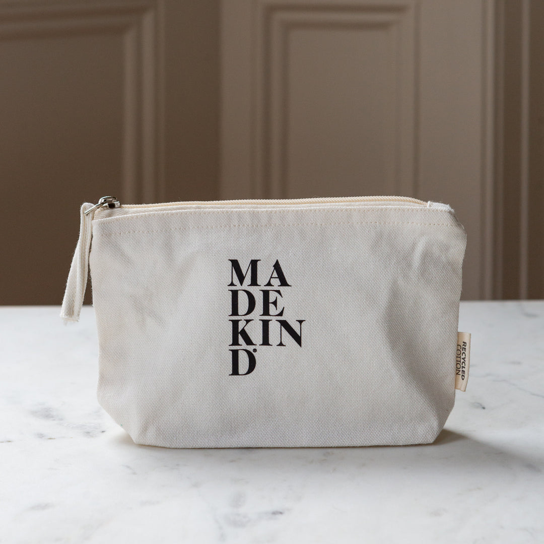 Wash Bag with Travel Size Natural Toiletries