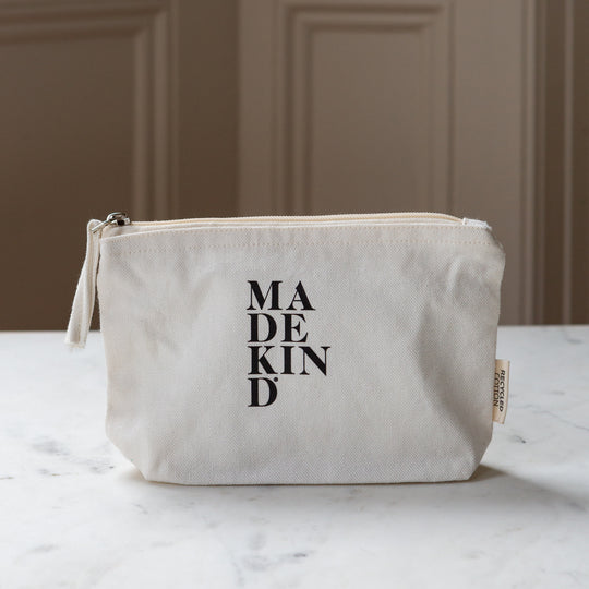 Wash Bag with Travel Size Natural Toiletries