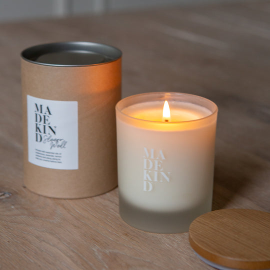 MadeKind aromatherapy 'sleep well' candle blended to enhance a good nights sleep
