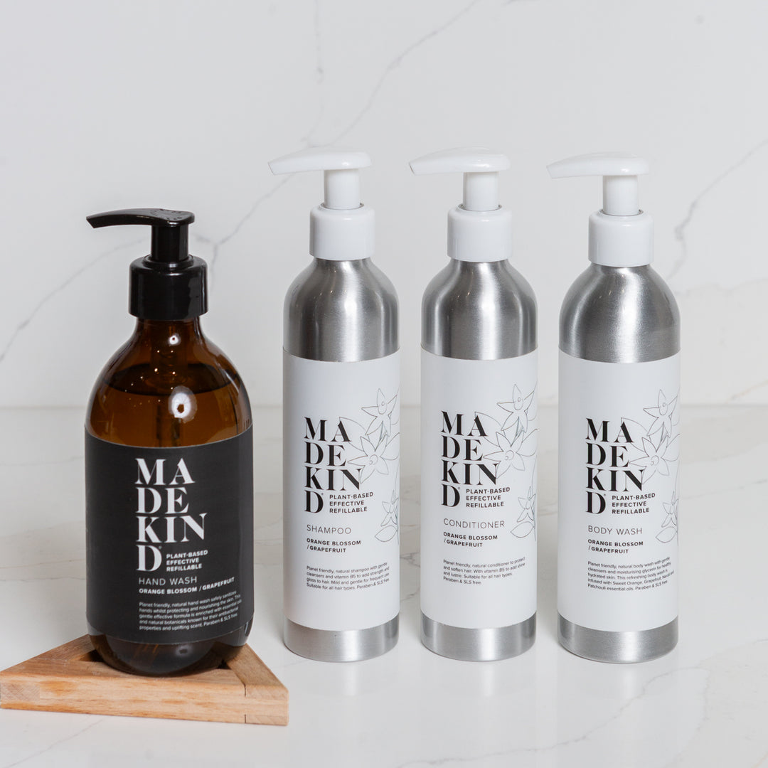 Natural Bathroom Care Set