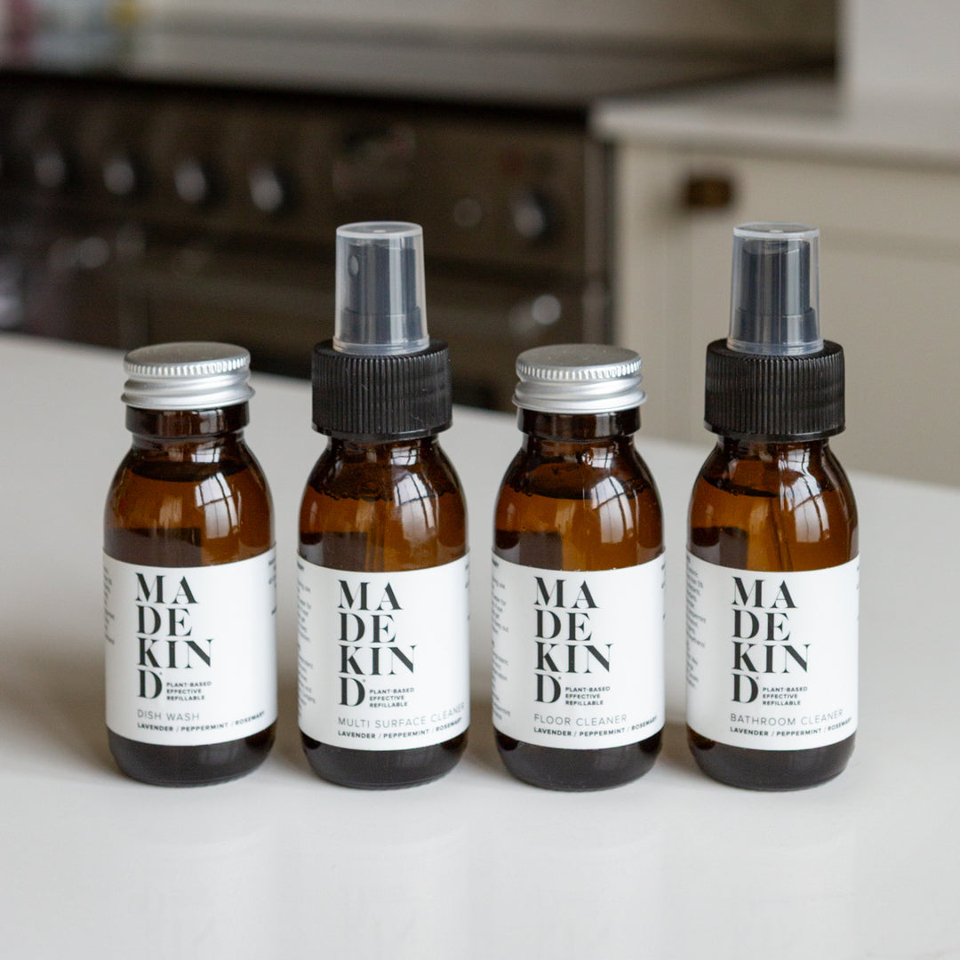 Mini Natural Cleaner in Glass Bottle