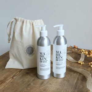 Natural Hair Shampoo & Conditioner in Gift Bag
