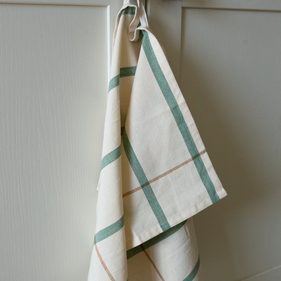 Organic Cotton Striped Tea Towel