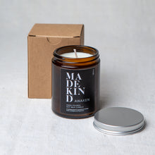 Load image into Gallery viewer, Madekind Awaken soy wax aromatherapy candle 180ml
