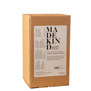 Madekind natural bathroom cleaner 3 litre refill