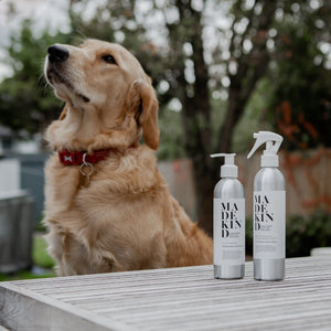 Madekind natural dog conditioning spray, dog deoderising spray