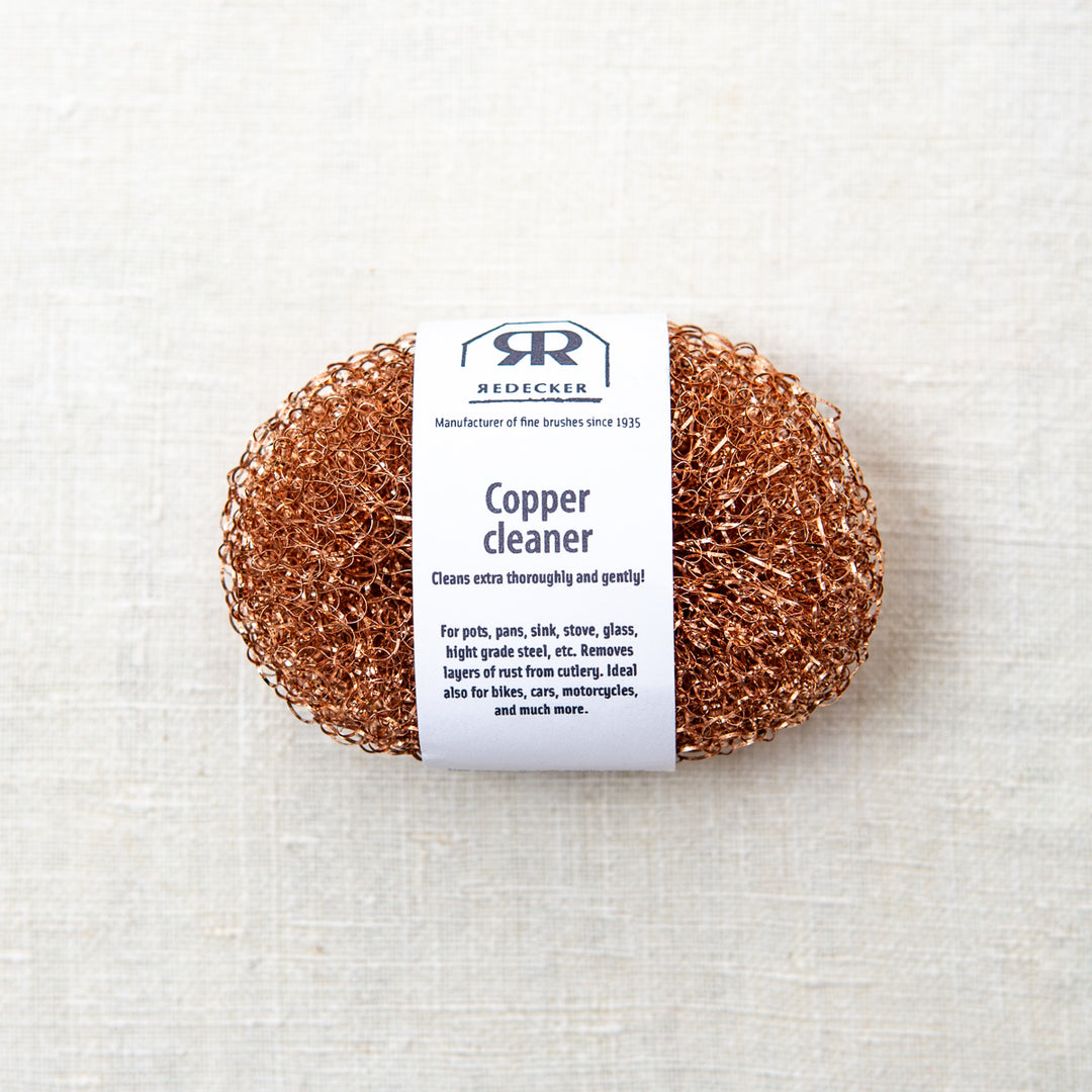 Photo of a Redecker copper scourer