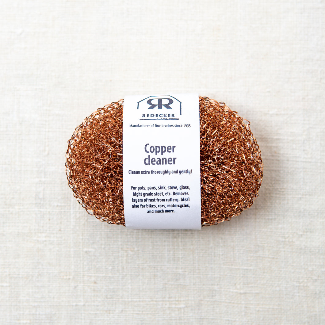 Photo of a Redecker copper scourer