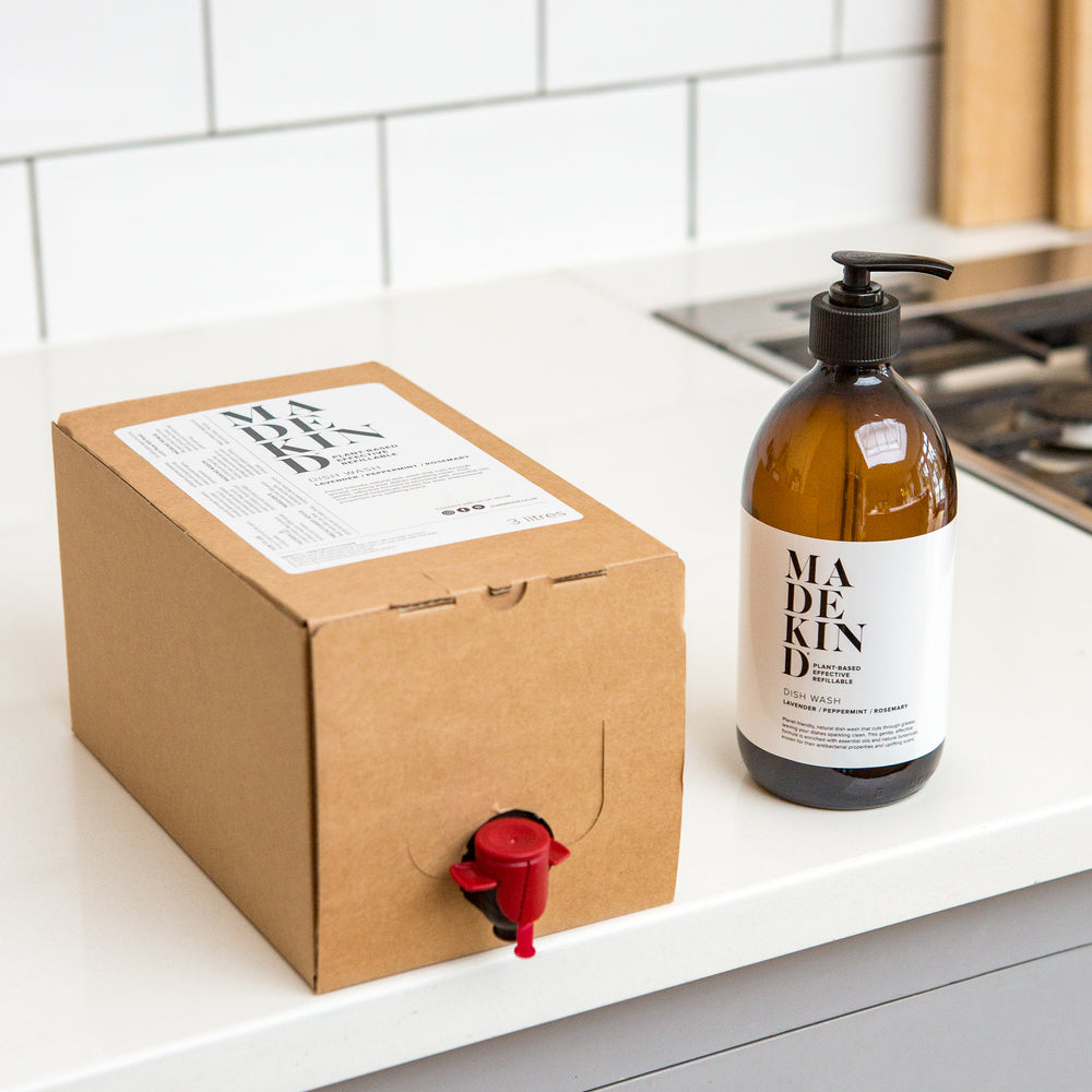 madekind natural dish wash 3 litre refill 