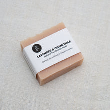 Load image into Gallery viewer, Lavender natural soap bar
